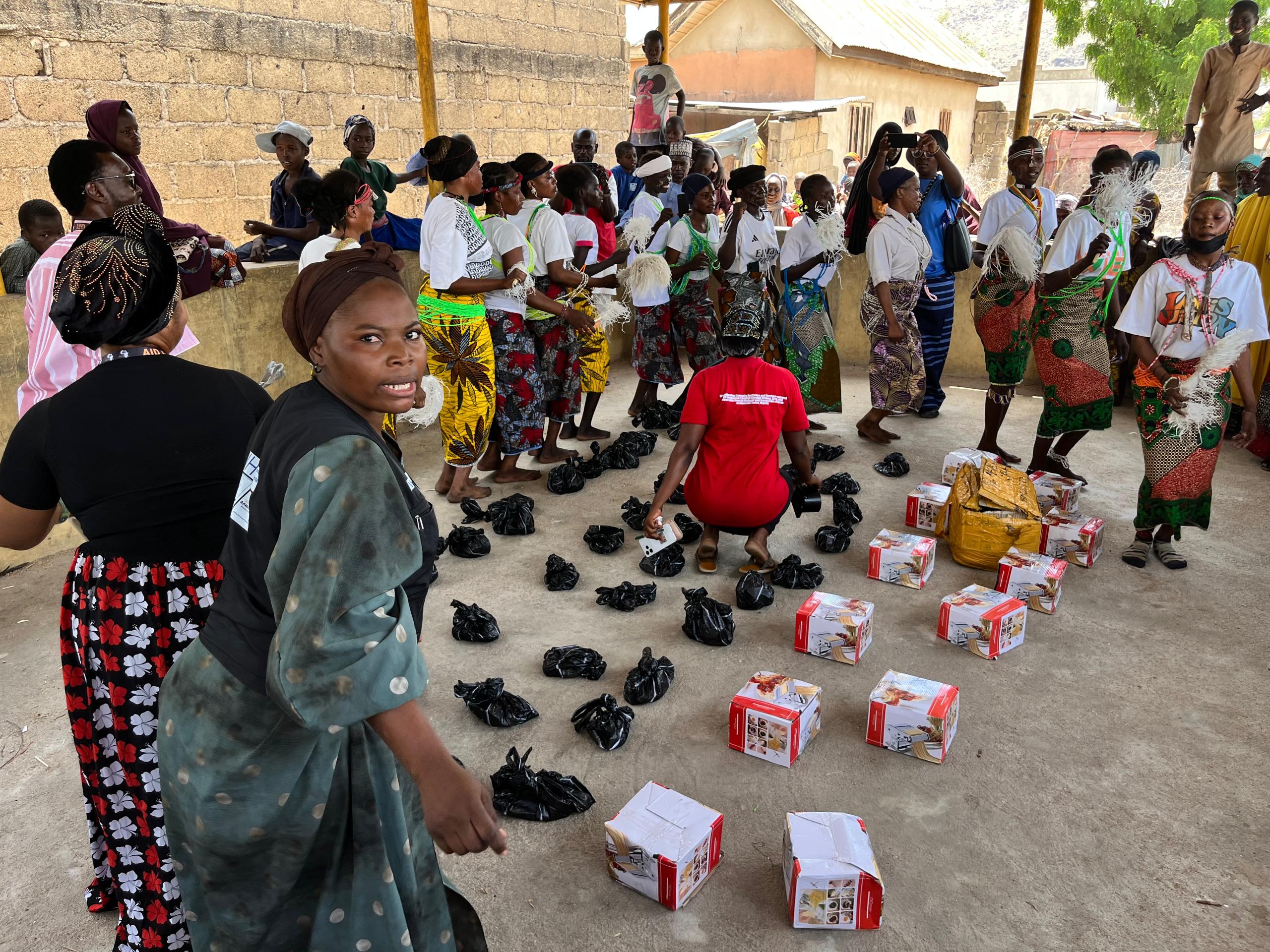 Life skills graduation and assistive device distribution in Gwoza